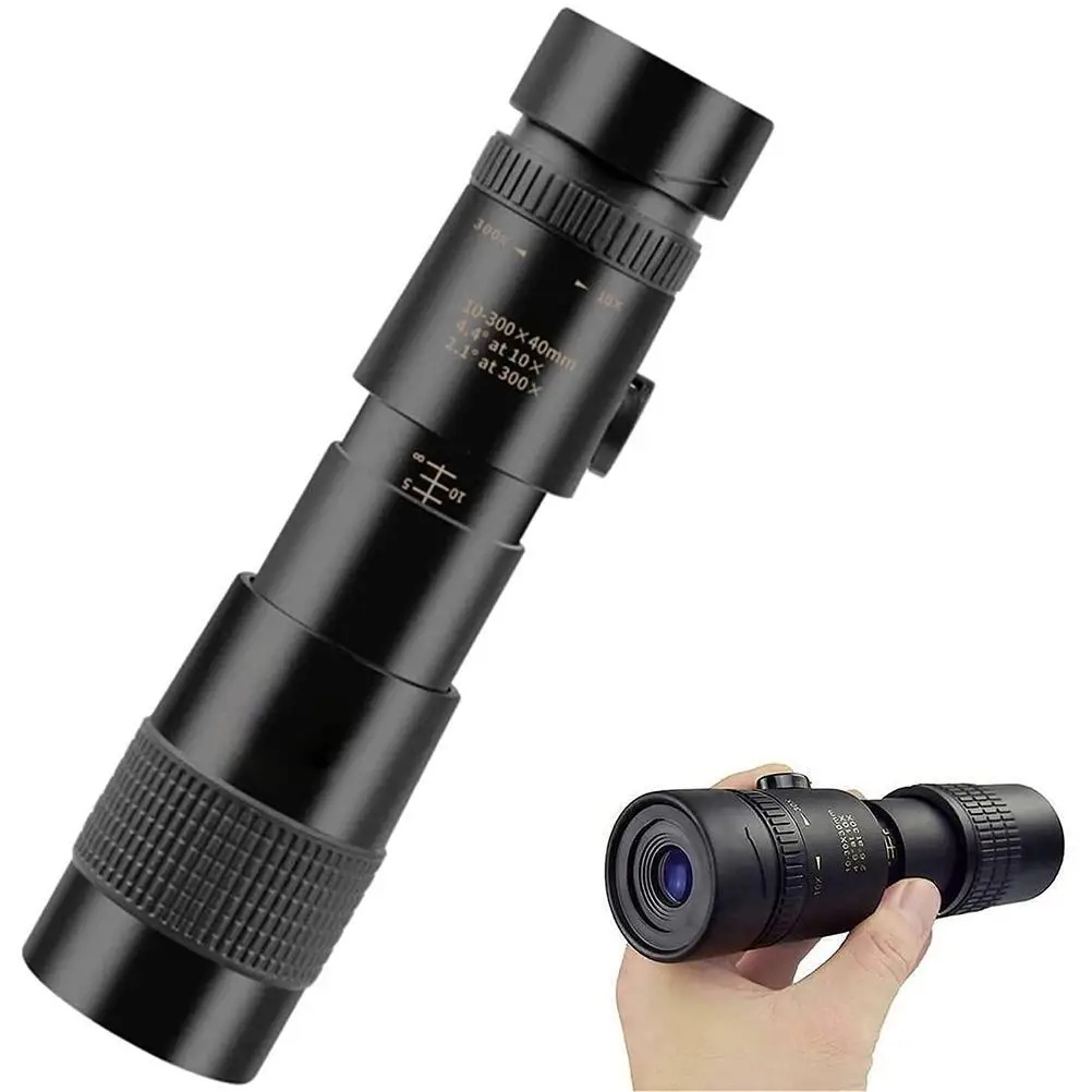 10-300X40mm Telescope Monocular High Power HD Night Vision Monocular Waterproof Anti-fog Telescope
10-300X40mm Telescope Monocular High Power HD Night Vision Monocular Waterproof Anti-fog Telescope