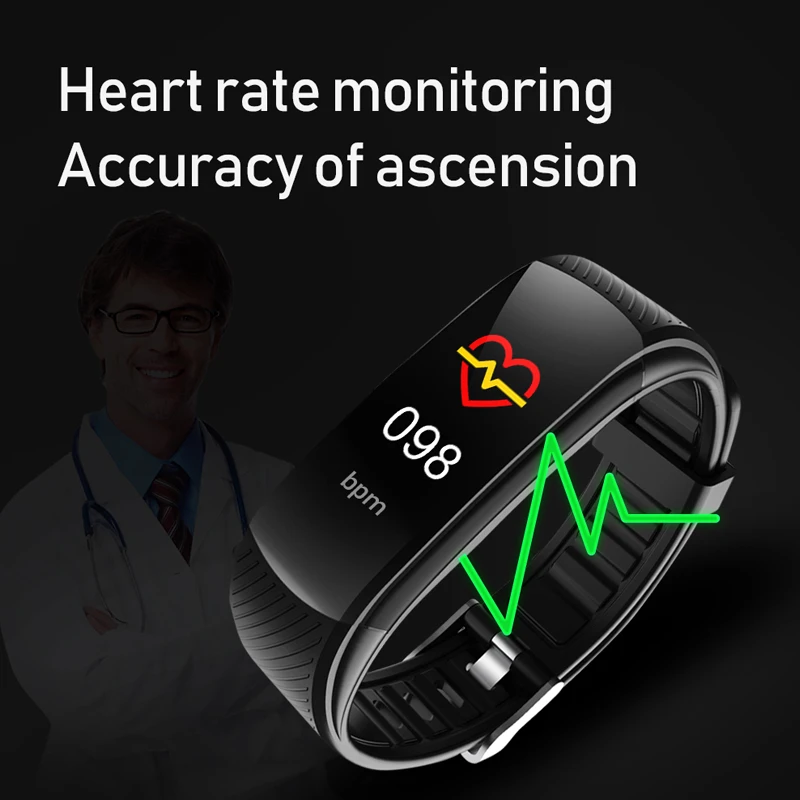 New Sport Fitness Bracelet Waterproof Fitness Tracker Blood Pressure Heart Rate Monitor Smart Band Watch For Android IOS unisex
New Sport Fitness Bracelet Waterproof Fitness Tracker Blood Pressure Heart Rate Monitor Smart Band Watch For Android IOS unisex