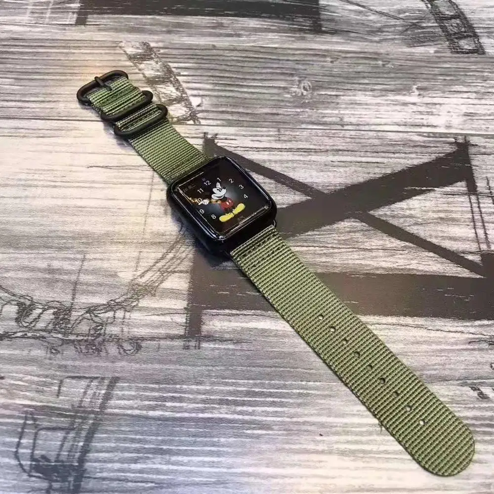 Нейлоновый ремешок для часов Apple Watch, 42 мм, 44 мм, 38 мм, 40 мм, 5/4/3/2/1, спортивный кожаный браслет для ремешка iwatch
Нейлоновый ремешок для часов Apple Watch, 42 мм, 44 мм, 38 мм, 40 мм, 5/4/3/2/1, спортивный кожаный браслет для ремешка iwatch