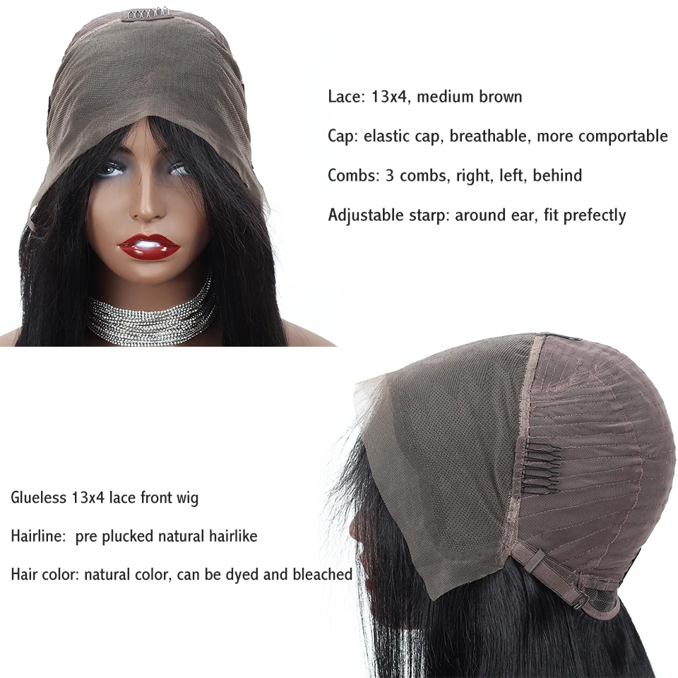 SEXAY Short Kinky Straight Wig Pre Plucked 13x4 150% Brazilian Virgin Hair Bob Lace Front Wigs Human Hair Wigs For Black Women
SEXAY Short Kinky Straight Wig Pre Plucked 13x4 150% Brazilian Virgin Hair Bob Lace Front Wigs Human Hair Wigs For Black Women