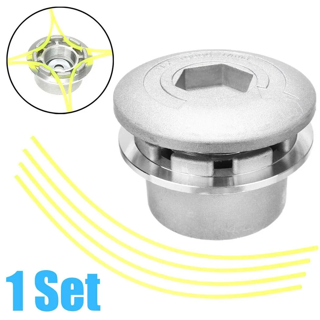 Newly Universal Double Line Aluminium Strimmer Trimmer Head String Grass Brush Cutter Lawn Mower Accessories
Newly Universal Double Line Aluminium Strimmer Trimmer Head String Grass Brush Cutter Lawn Mower Accessories