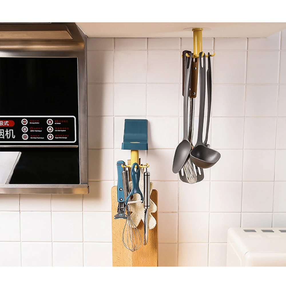 360 Degrees Rotating Hook Kitchen Accesorios Self Adhesive Storage Bathroom Organizar Rack Holder Wall Mounted Hanging Hooks
360 Degrees Rotating Hook Kitchen Accesorios Self Adhesive Storage Bathroom Organizar Rack Holder Wall Mounted Hanging Hooks