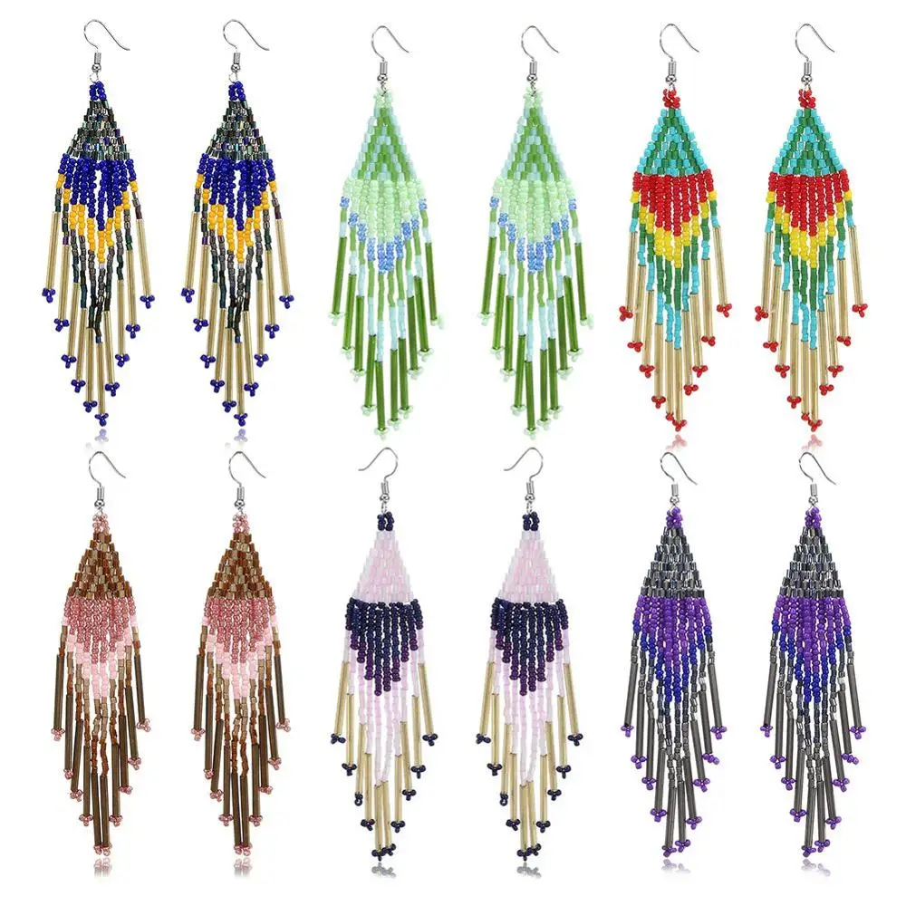 Europe and America Exaggerated Earrings Handmade Temperament Love Earrings Women's Clothing Accessories Beading Earrings
Europe and America Exaggerated Earrings Handmade Temperament Love Earrings Women's Clothing Accessories Beading Earrings