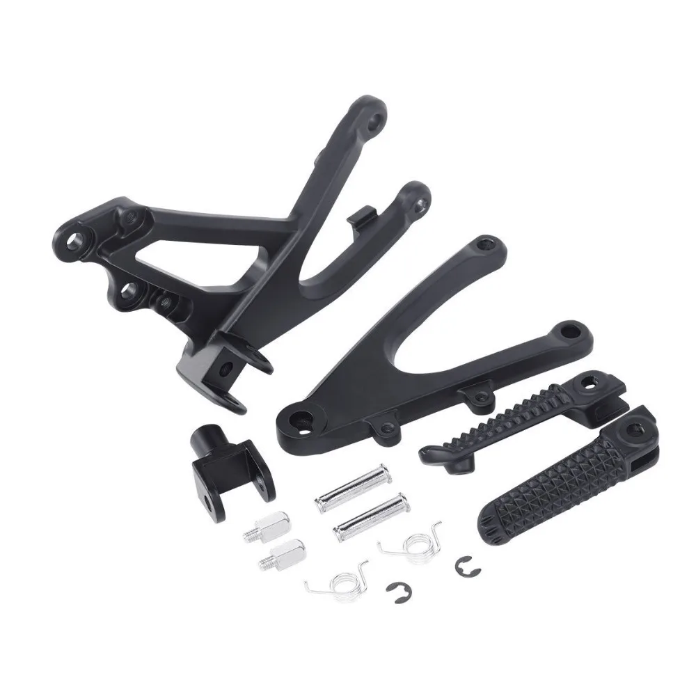 Motorcycle Matte Black Front Rider Footrest Foot Pegs Bracket For YAMAHA YZFR1 YZF-R1 07-08
Motorcycle Matte Black Front Rider Footrest Foot Pegs Bracket For YAMAHA YZFR1 YZF-R1 07-08