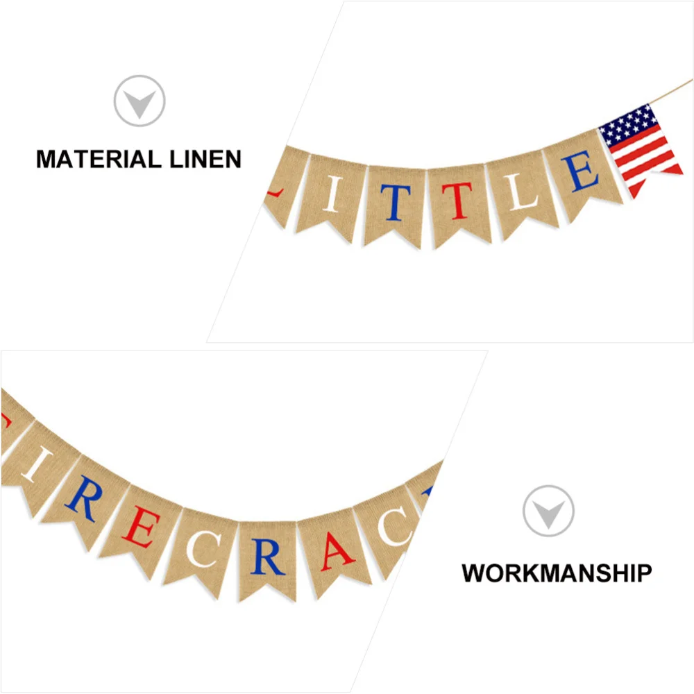 1 set of 4th of July Bunting Independence Day Party Flag Celebration Banner
1 set of 4th of July Bunting Independence Day Party Flag Celebration Banner