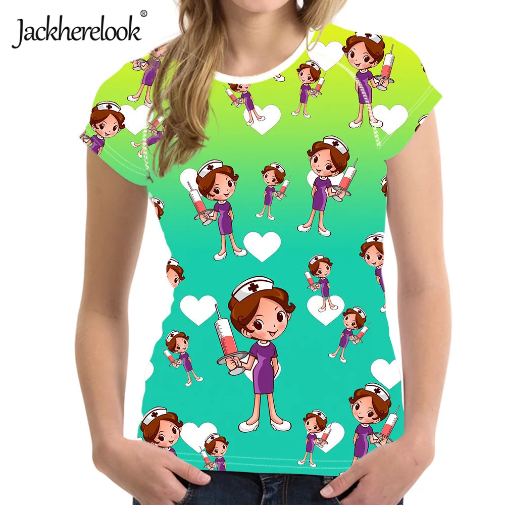 Jackherelook Woman Tshirt Gradient Cute Nursing Brand Designer Summer Short Sleeved T Shirts Femme O Neck Breathable Tops Tee
Jackherelook Woman Tshirt Gradient Cute Nursing Brand Designer Summer Short Sleeved T Shirts Femme O Neck Breathable Tops Tee