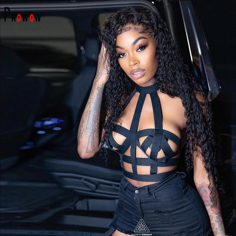 Prowow Sexy Hollow Out Women Top Clothes 2021 New Summer Fashion Backless Halter Tanks Tops for Party Nightclub Female Clothing
Prowow Sexy Hollow Out Women Top Clothes 2021 New Summer Fashion Backless Halter Tanks Tops for Party Nightclub Female Clothing