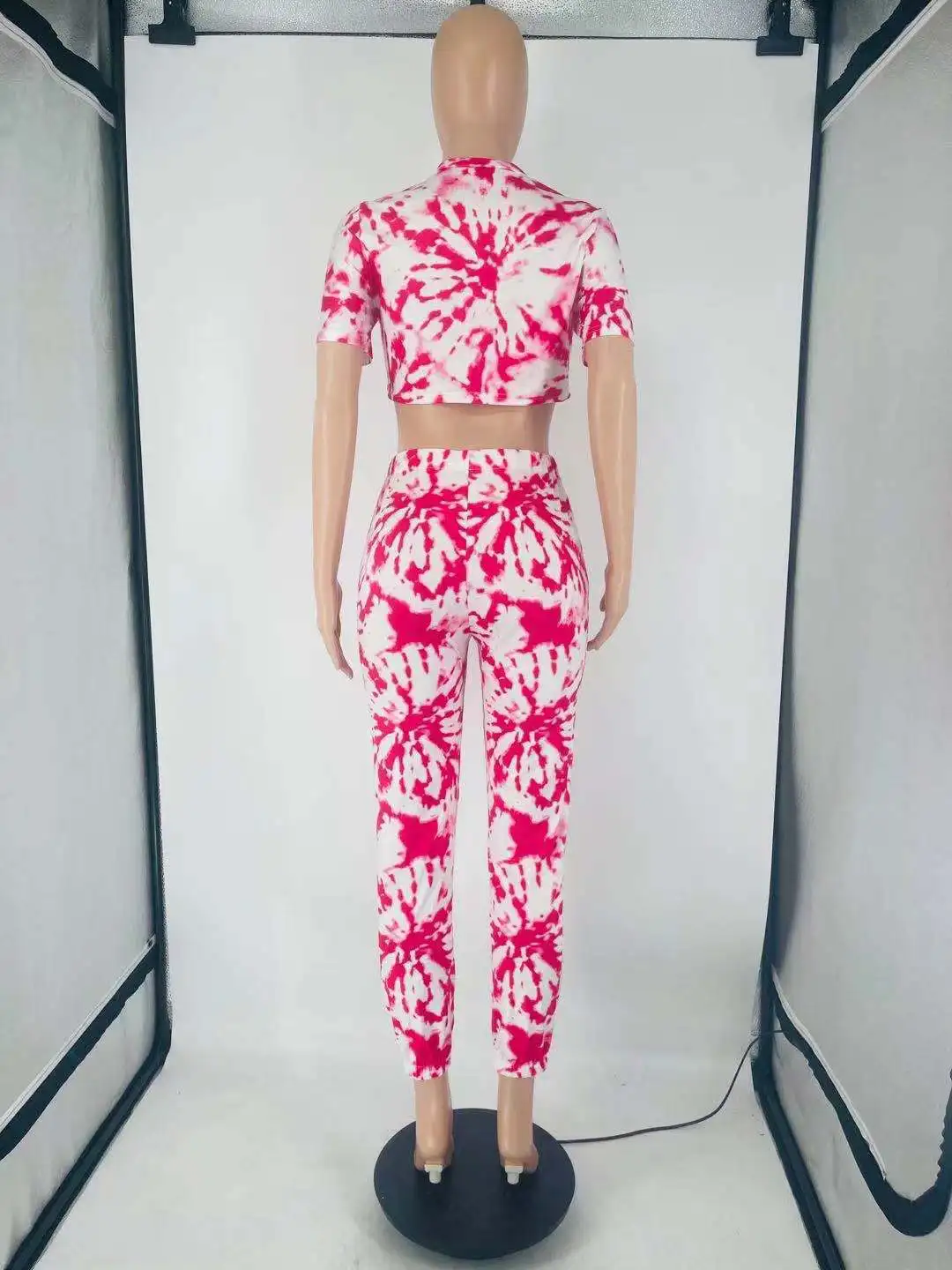 Contrast Color Printed Vintage Casual Tracksuit Women Sets Clothes Short Sleeve Pullover T-Shirt Top High Waist Trousers BF
Contrast Color Printed Vintage Casual Tracksuit Women Sets Clothes Short Sleeve Pullover T-Shirt Top High Waist Trousers BF
