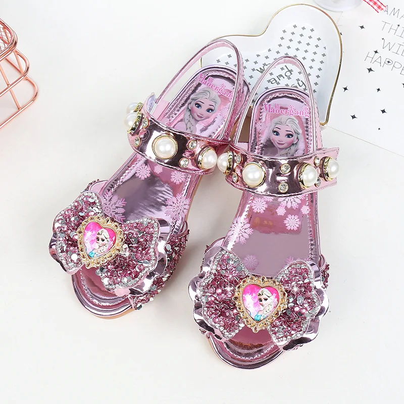 Disney girls princess shoes summer new children's soft bottom non-slip shoes little girl frozen fish mouth shoes
Disney girls princess shoes summer new children's soft bottom non-slip shoes little girl frozen fish mouth shoes