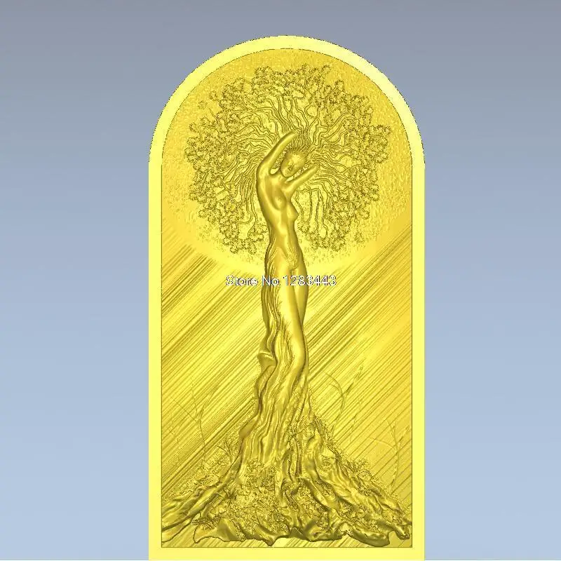 High quality 3d model relief for cnc or 3D printers in STL file format tree woman
High quality 3d model relief for cnc or 3D printers in STL file format tree woman