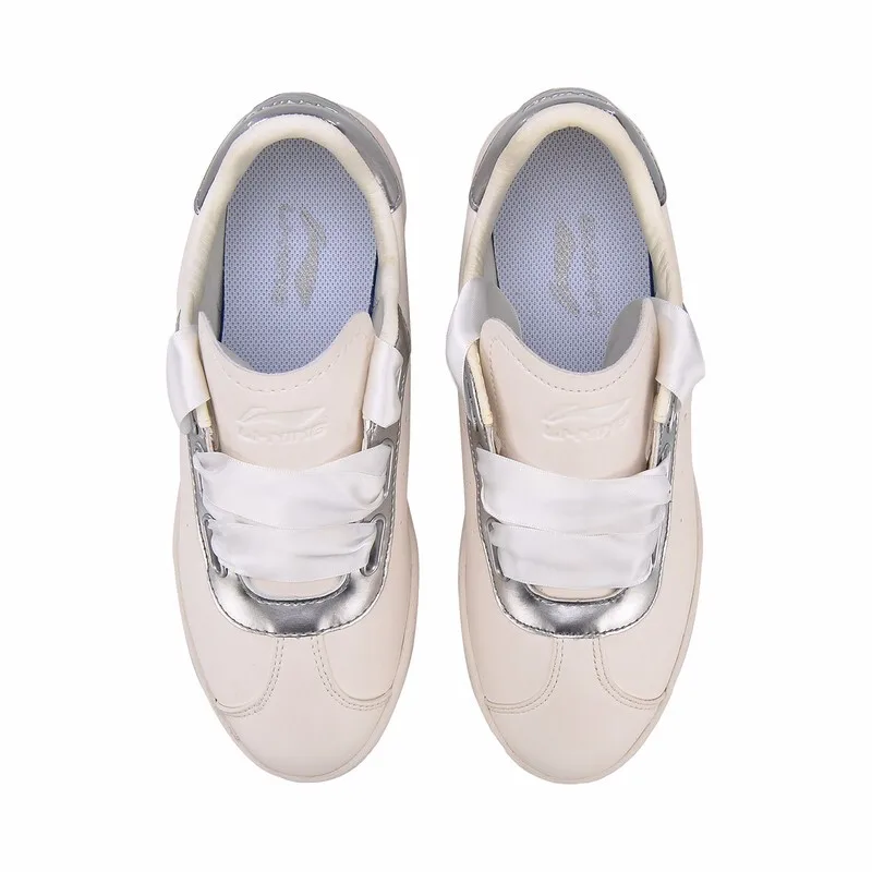 (Clearance)Li-Ning Women LN ETERNITY AI Classic Shoes Ribbon LiNing Comfort Soft Sport Shoes Lifestyle White Sneakers AGCN066
(Clearance)Li-Ning Women LN ETERNITY AI Classic Shoes Ribbon LiNing Comfort Soft Sport Shoes Lifestyle White Sneakers AGCN066