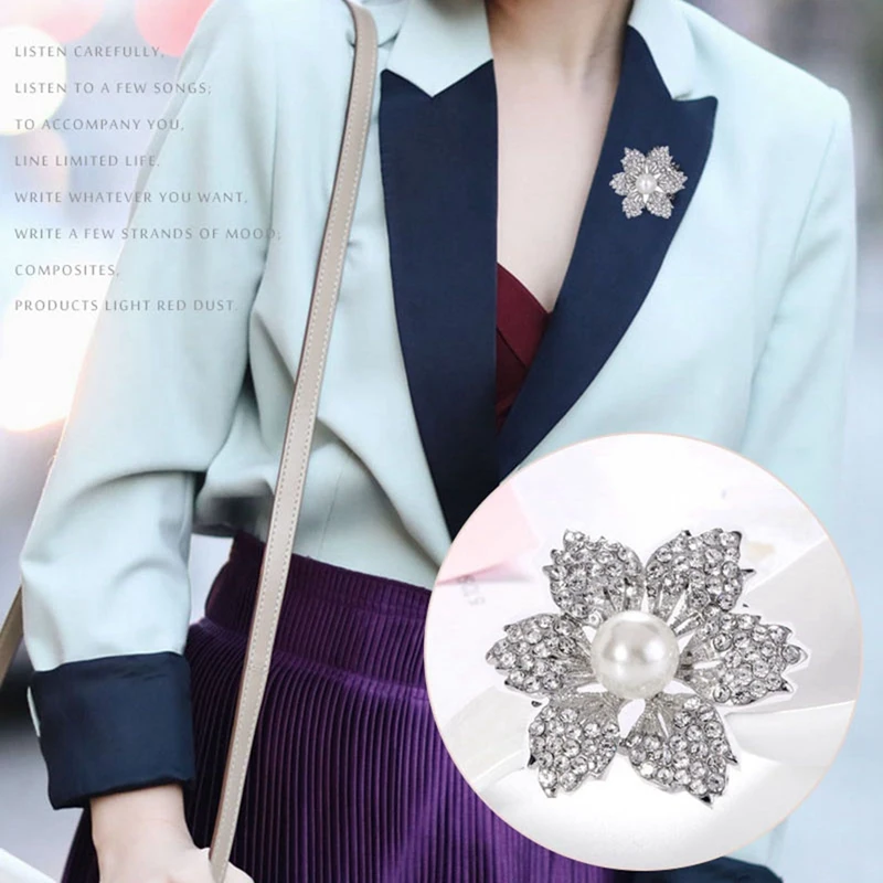 New Fashion Pearl Round Flower Brooch Accessories Hot Selling Fashion Ladies Jewelry Scarf Buckle Alloy Pearl Brooch
New Fashion Pearl Round Flower Brooch Accessories Hot Selling Fashion Ladies Jewelry Scarf Buckle Alloy Pearl Brooch