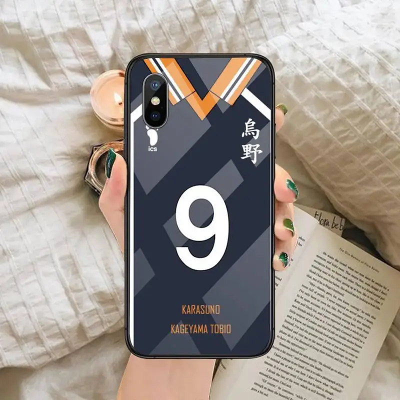Haikyuu Karasuno Jersey Shoyo Hinata Phone Cases Tempered glass For iphone 6 6S 7 8 plus X XS XR 11 12 mini PRO MAX
Haikyuu Karasuno Jersey Shoyo Hinata Phone Cases Tempered glass For iphone 6 6S 7 8 plus X XS XR 11 12 mini PRO MAX