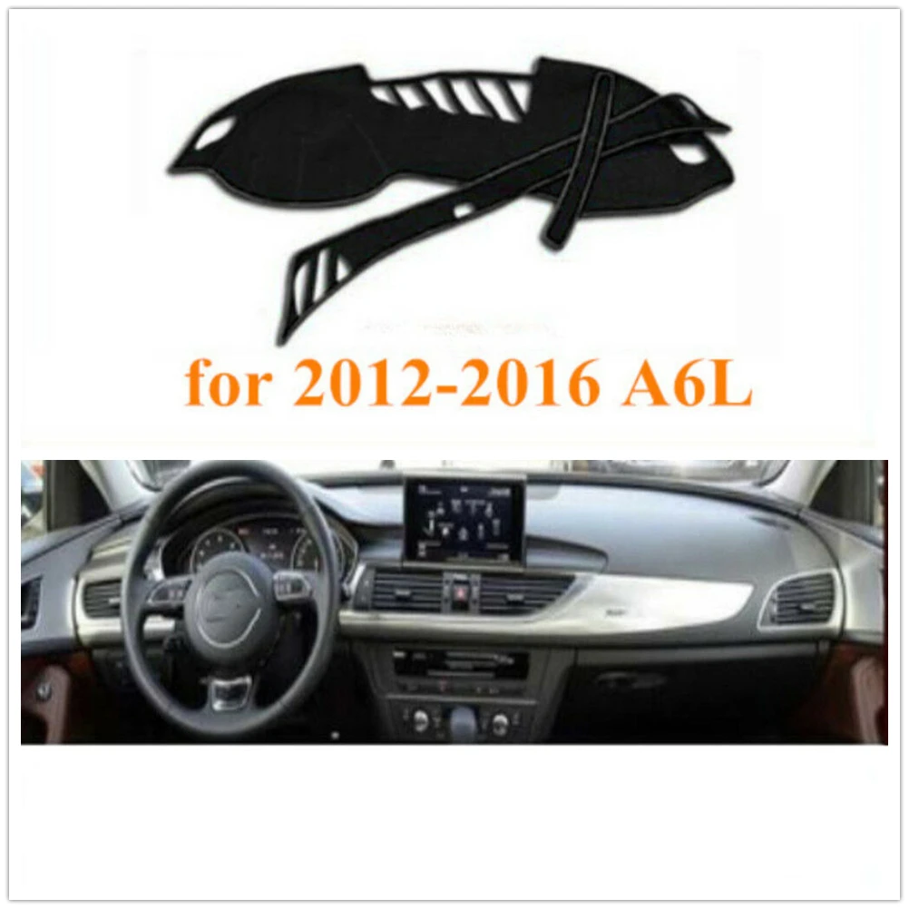 Черный чехол на переднюю панель приборной панели для Audi A6L 2012-2017, коврик для приборной панели, термостойкий Коврик, Солнцезащитный ковер, затеняющая полоса
Черный чехол на переднюю панель приборной панели для Audi A6L 2012-2017, коврик для приборной панели, термостойкий Коврик, Солнцезащитный ковер, затеняющая полоса