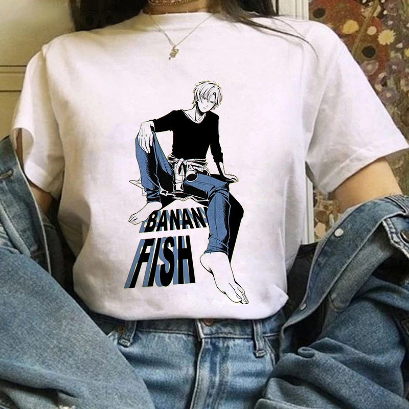 2021 New Casual Short Sleeve Tshirt Banana Fish T Shirt Japan Anime Women Unisex Streetwear T-shirt Harajuku Graphic Tees Tops 
2021 New Casual Short Sleeve Tshirt Banana Fish T Shirt Japan Anime Women Unisex Streetwear T-shirt Harajuku Graphic Tees Tops