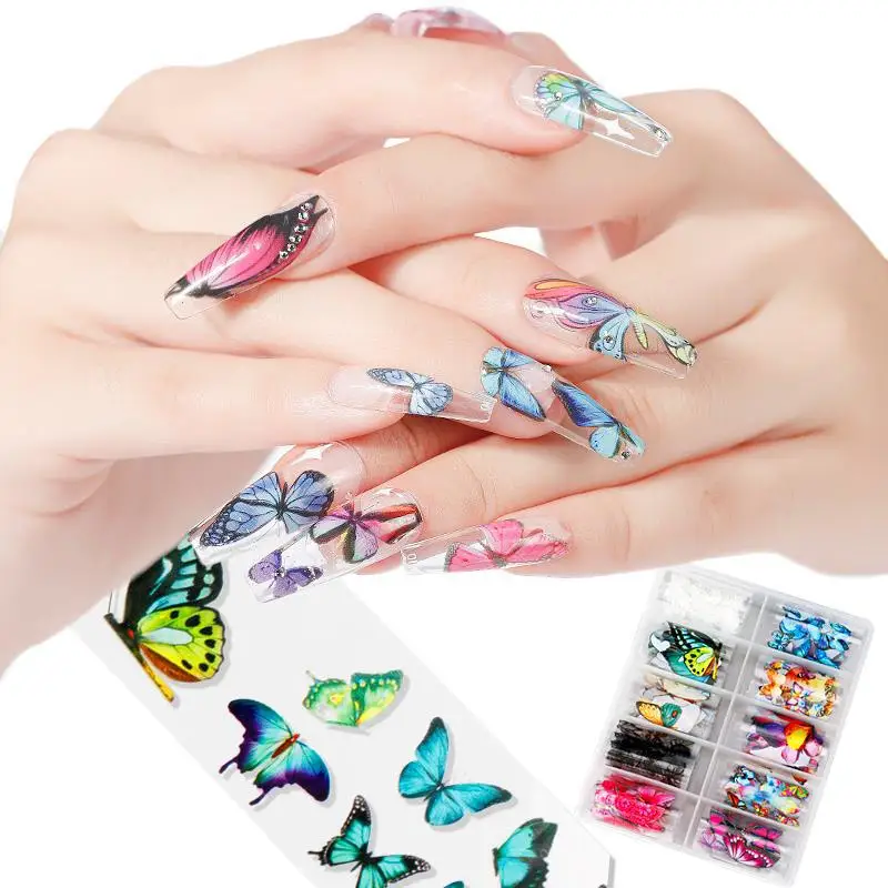 10 Rolls Nail Foils Transfer Sticker Butterfly Flower Marble Series Holographic Art Decals for Nail DIY Decoration 100*4cm
10 Rolls Nail Foils Transfer Sticker Butterfly Flower Marble Series Holographic Art Decals for Nail DIY Decoration 100*4cm
