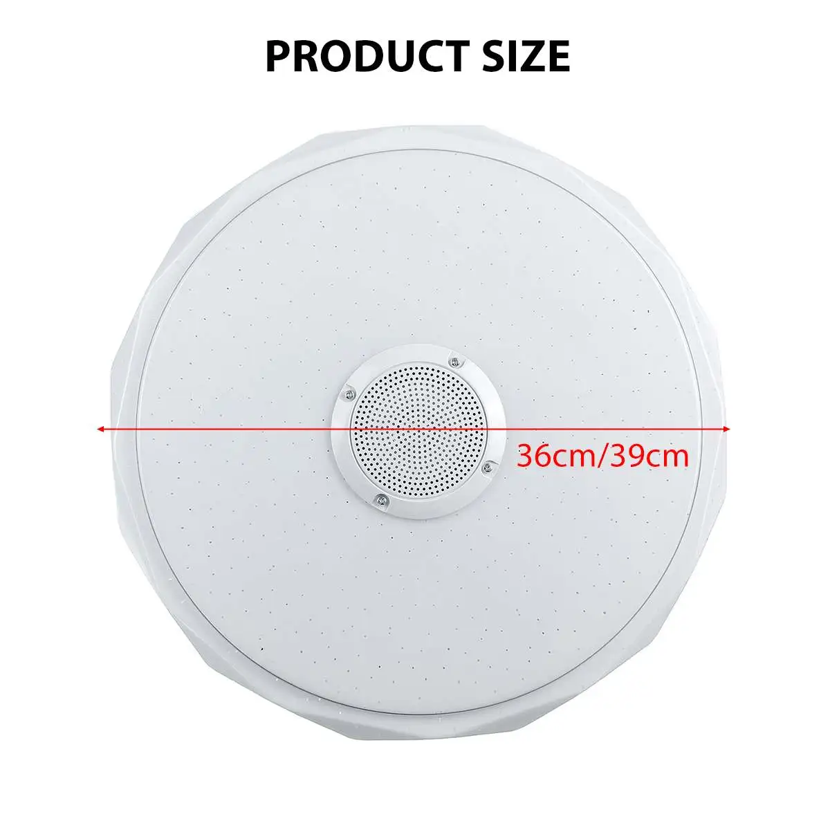 120W Modern LED Smart Ceiling Light APP bluetooth Music Light RGB Dimming Ceiling Lamp 34cm/39cm for Home Bedroom Living Room
120W Modern LED Smart Ceiling Light APP bluetooth Music Light RGB Dimming Ceiling Lamp 34cm/39cm for Home Bedroom Living Room