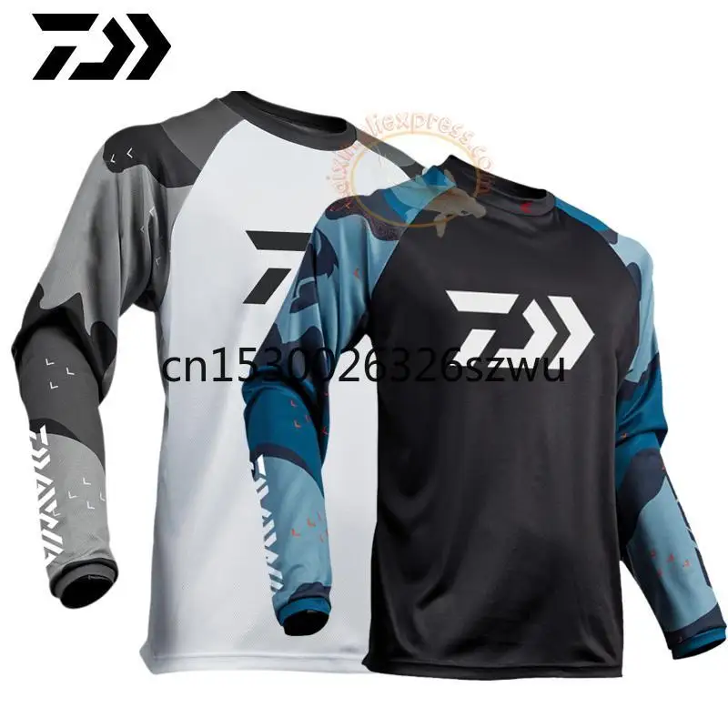 2021 New Summer Dawa Fishing Sweatshirt Breathable Anti-uv Sun Protection Fishing Jersey Quick Dry Fishing Long-sleeve Clothing
2021 New Summer Dawa Fishing Sweatshirt Breathable Anti-uv Sun Protection Fishing Jersey Quick Dry Fishing Long-sleeve Clothing