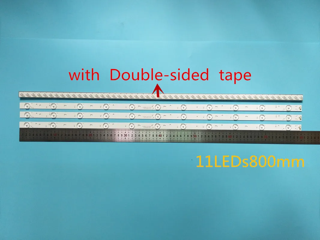 100% New 40pcs/Kit LED strips for HAI ER 40 TV LE40M600CF LE40F3000W LE40F3000WX LK400D3HC34J LSC400HN01 G01 LED40D11 ZC14 03 B
100% New 40pcs/Kit LED strips for HAI ER 40 TV LE40M600CF LE40F3000W LE40F3000WX LK400D3HC34J LSC400HN01 G01 LED40D11 ZC14 03 B