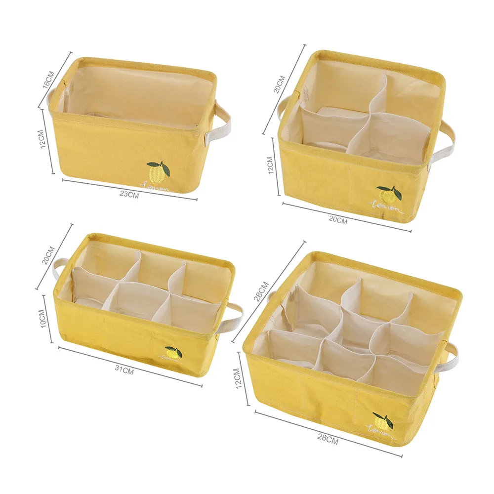 Underwear Storage Box Cotton Hemp Multifunctional Foldable Washable Bra Socks Embroidery Storage Box Drawer Home Organization
Underwear Storage Box Cotton Hemp Multifunctional Foldable Washable Bra Socks Embroidery Storage Box Drawer Home Organization