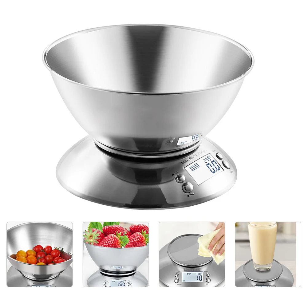 1 Set Stainless Steel Electronic Kitchen Scale Household Food Scale (Assorted Color)
1 Set Stainless Steel Electronic Kitchen Scale Household Food Scale (Assorted Color)