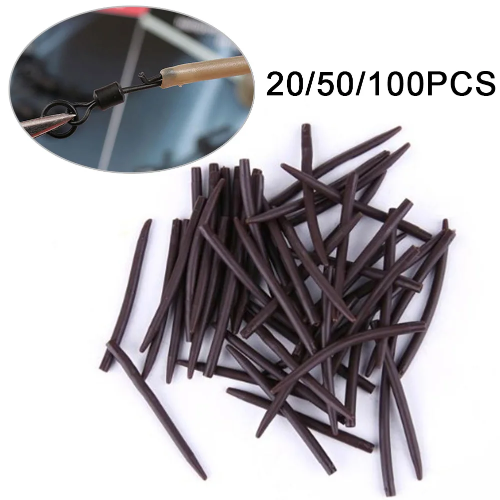 54mm Pe Brown Terminal Anti-tangle Sleeves Connect Long Carp Barbel Fishing Tackle Pesca Iscas Tools 20/50/100pcs
54mm Pe Brown Terminal Anti-tangle Sleeves Connect Long Carp Barbel Fishing Tackle Pesca Iscas Tools 20/50/100pcs