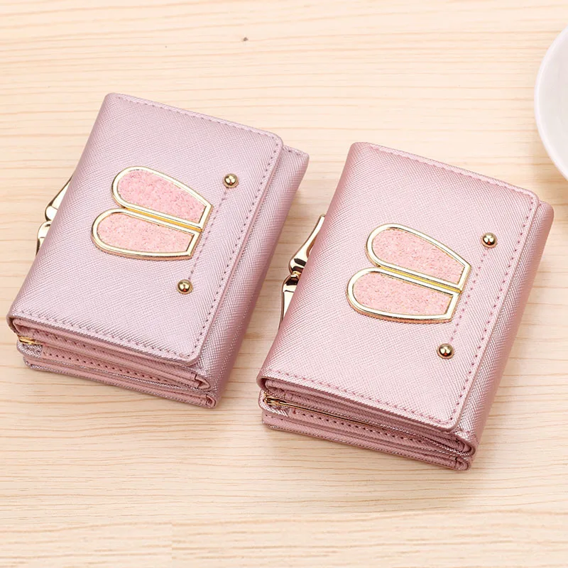 Cute Bunny Ear Pearl Pink Ladies Wallet Purse Leather Luxury Designer 2021 Women Wallet with Coin Pocket Porte Feuilles Femme
Cute Bunny Ear Pearl Pink Ladies Wallet Purse Leather Luxury Designer 2021 Women Wallet with Coin Pocket Porte Feuilles Femme