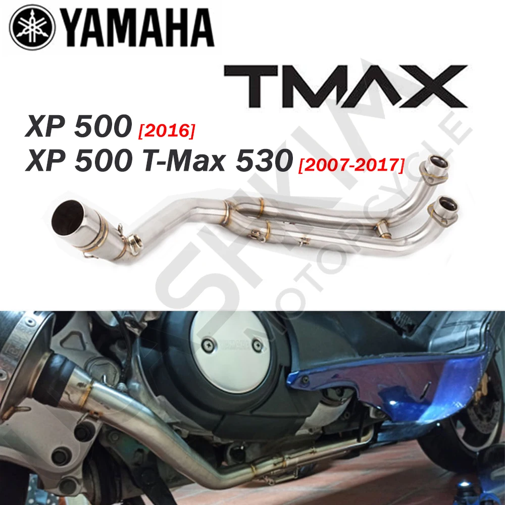 Full System Escape для Yamaha T-MAX Tmax 500 530 2008-2017 TMAX500 TMAX530 Средний контакт выхлопной трубы
Full System Escape для Yamaha T-MAX Tmax 500 530 2008-2017 TMAX500 TMAX530 Средний контакт выхлопной трубы