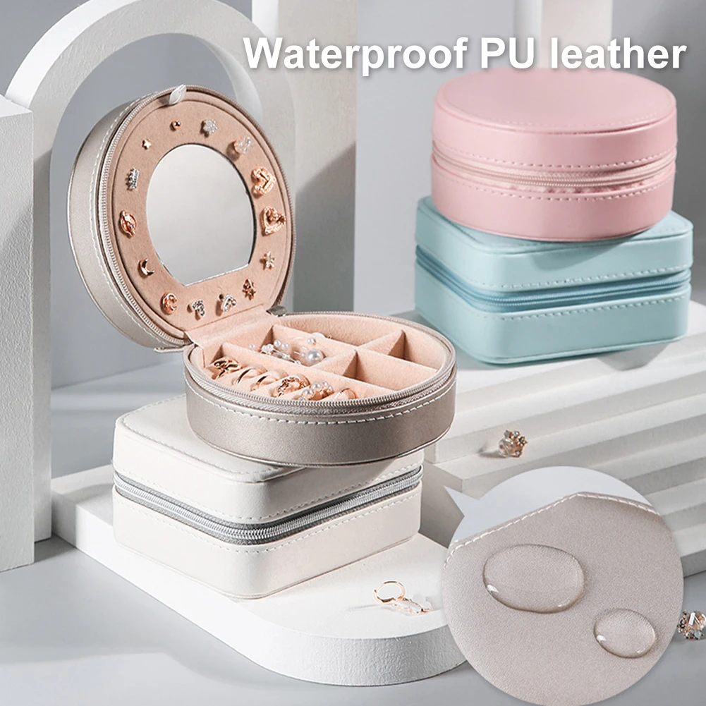 3 Layer Durable Jewelry Storage Box Waterproof Jewelry Box Case With Mirror Table Organizer For Rings Earrings Necklace Bracelet
3 Layer Durable Jewelry Storage Box Waterproof Jewelry Box Case With Mirror Table Organizer For Rings Earrings Necklace Bracelet