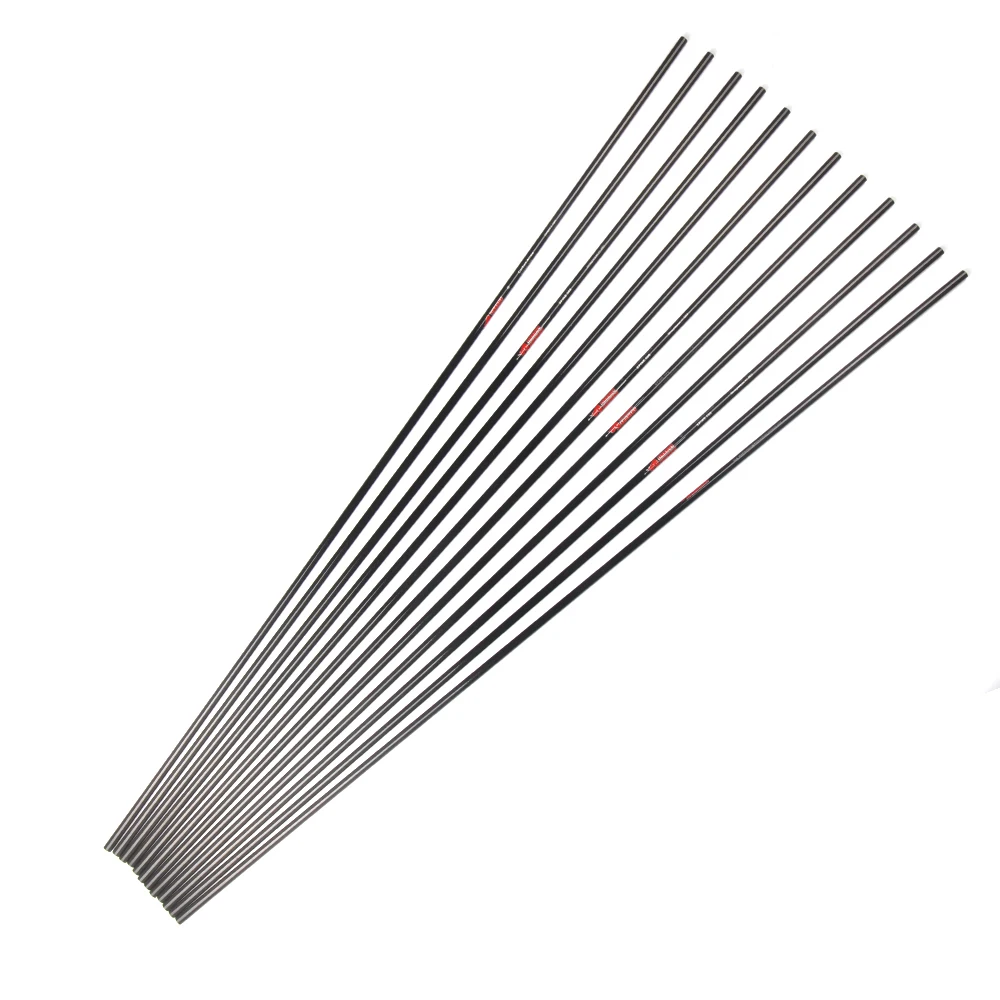 12/24 Pcs Spine 300/340/400/500 Pure Carbon Arrow Shaft DIY Arrow for Hunting Shooting Archery Outdoor
12/24 Pcs Spine 300/340/400/500 Pure Carbon Arrow Shaft DIY Arrow for Hunting Shooting Archery Outdoor