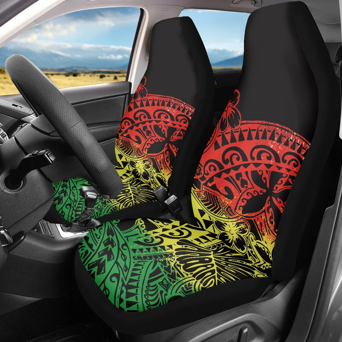PinUp Angel Car Accessories for Winter Polynesia Tribal Prints Car Seat Covers Universal Car Interior Decoration for Women Men
PinUp Angel Car Accessories for Winter Polynesia Tribal Prints Car Seat Covers Universal Car Interior Decoration for Women Men