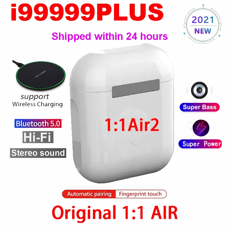 Original i99999 Plus Tws Wireless Earphone Bluetooth 5.0 Super Earbuds TWS Plus PK i9000 Pro i90000 Max Headphone Earbuds Phones
Original i99999 Plus Tws Wireless Earphone Bluetooth 5.0 Super Earbuds TWS Plus PK i9000 Pro i90000 Max Headphone Earbuds Phones