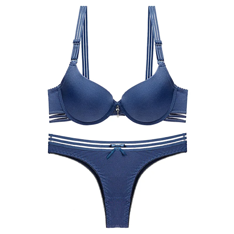 Linbaiway Women Deep-V Bra Set Seamless Brassiere Bra and Thong Set Intimate Plus Size Underwear Bras Panties Lingerie Bralette
Linbaiway Women Deep-V Bra Set Seamless Brassiere Bra and Thong Set Intimate Plus Size Underwear Bras Panties Lingerie Bralette