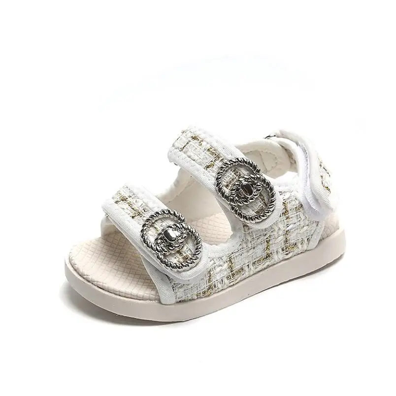 Girls Sandals 2021 Summer New Fashion Little Fragrant Wind Princess Shoes Soft Sole Medium Big Kids Open Toe Beach Shoes
Girls Sandals 2021 Summer New Fashion Little Fragrant Wind Princess Shoes Soft Sole Medium Big Kids Open Toe Beach Shoes