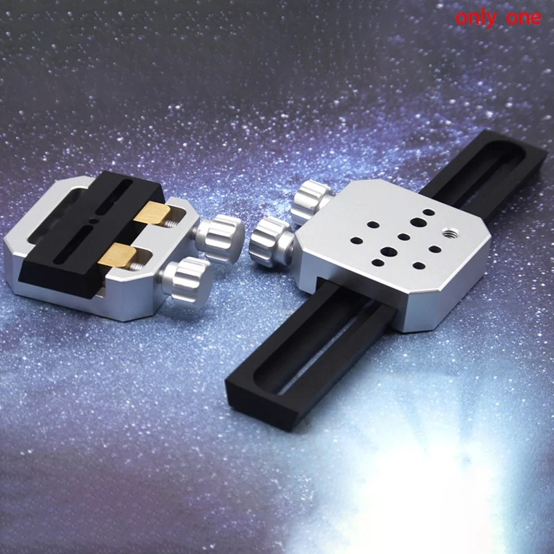 Large Universal Dovetail Slot Mounting Platform Dual Clamp with 2 Brass Screws for Astronomy Optics Telescope
Large Universal Dovetail Slot Mounting Platform Dual Clamp with 2 Brass Screws for Astronomy Optics Telescope