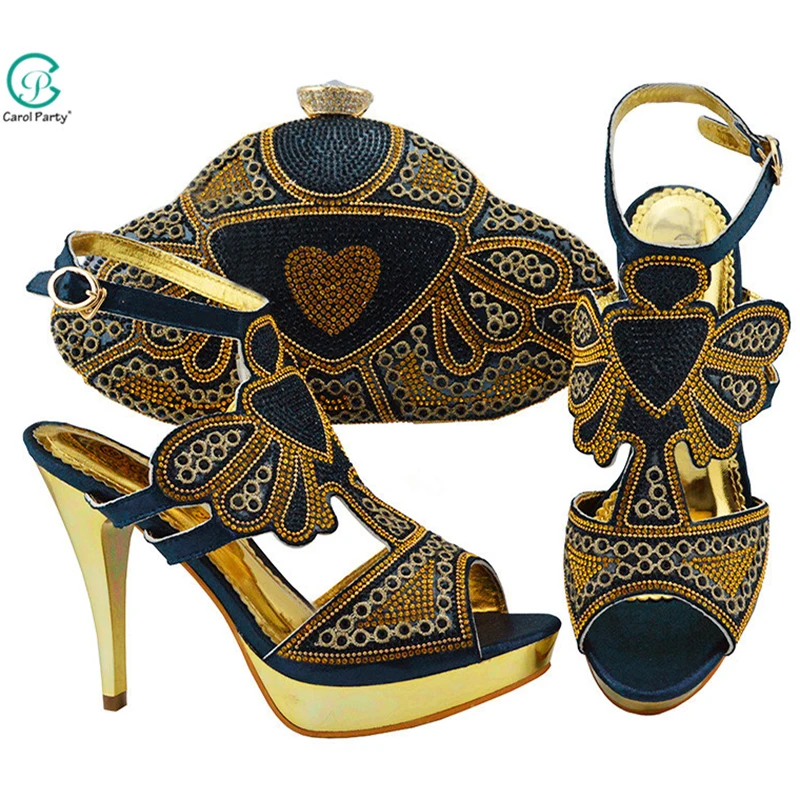 Gold Color party shoes and bag set African fashion shoes and accessories applique matching bag set Nigerian female shoes and bag
Gold Color party shoes and bag set African fashion shoes and accessories applique matching bag set Nigerian female shoes and bag