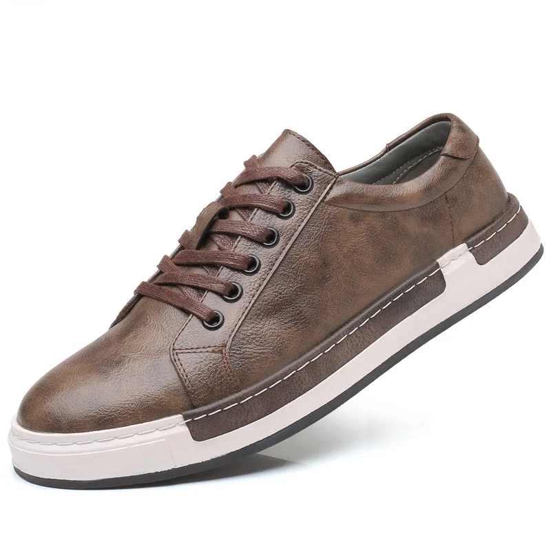 2021 Fashion Men's Casual Shoes Handmade Vintage Men Shoes Lace Up Soft Genuine Leather Men's Leisure Shoes
2021 Fashion Men's Casual Shoes Handmade Vintage Men Shoes Lace Up Soft Genuine Leather Men's Leisure Shoes