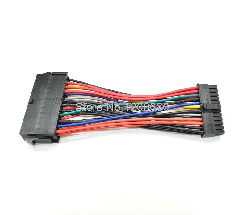 10CM ATX Power Supply Motherboard 24 Pin to Mini 24 Pin Cable wiring harness for Dell Optiplex 380, 580, 760, 780, 
10CM ATX Power Supply Motherboard 24 Pin to Mini 24 Pin Cable wiring harness for Dell Optiplex 380, 580, 760, 780,