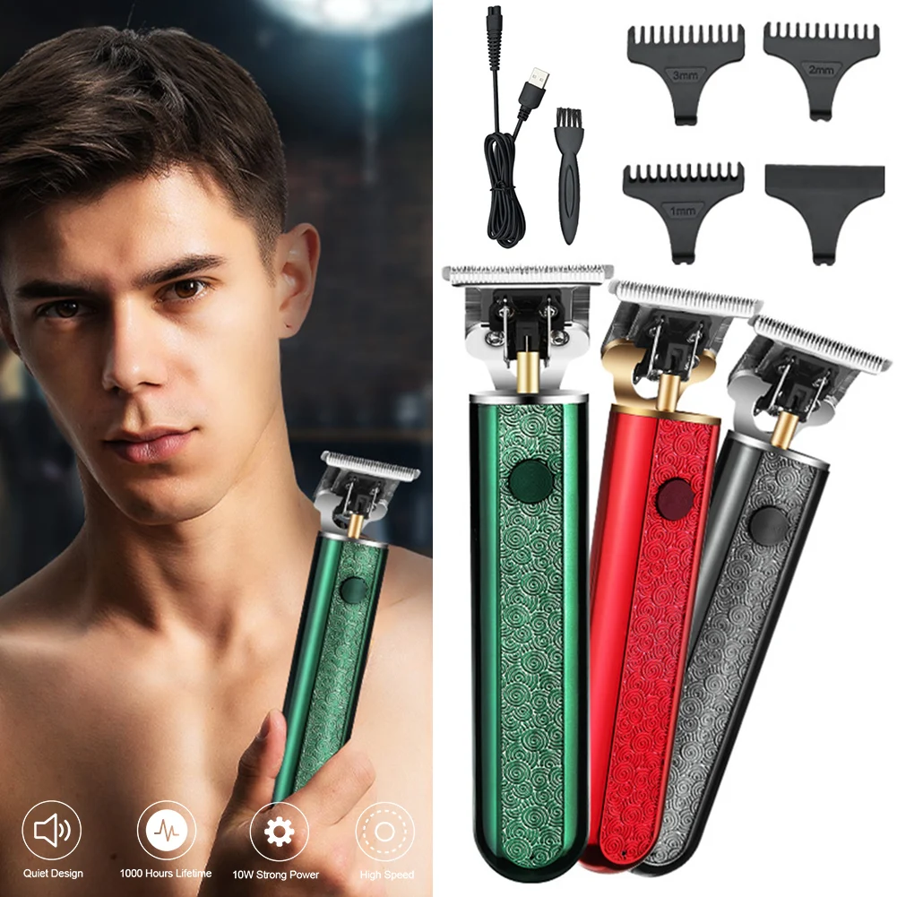 3 Colors Hair Clipper Hair Beard Shaver Low Vibration Noise With 3 Guide Combs Low Vibration Hair Cutting Kit Trimmer For Men
3 Colors Hair Clipper Hair Beard Shaver Low Vibration Noise With 3 Guide Combs Low Vibration Hair Cutting Kit Trimmer For Men