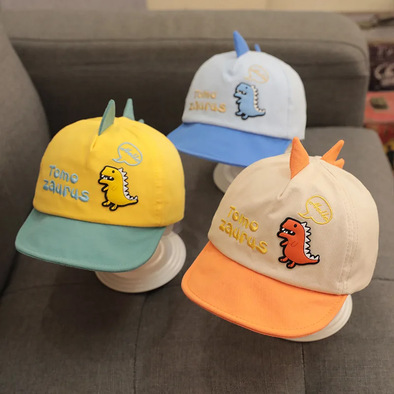 0-18 months old Summer Children Baseball Cap Boys Girls Cartoon Dinosaur Super soft cotton cloth Kids HipHop Hat Sun cap
0-18 months old Summer Children Baseball Cap Boys Girls Cartoon Dinosaur Super soft cotton cloth Kids HipHop Hat Sun cap