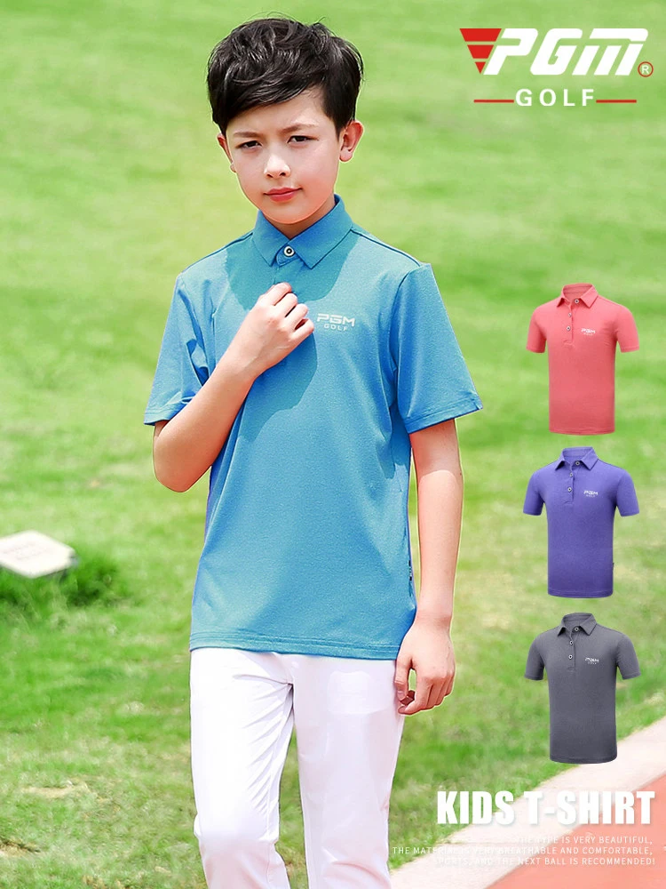 PGM Children T-shirt Boy Clothes Tops Clothes Golf/Table Tennis Dry Fit Breathable Ultra-thin Short Sleeve sportswear Summer
PGM Children T-shirt Boy Clothes Tops Clothes Golf/Table Tennis Dry Fit Breathable Ultra-thin Short Sleeve sportswear Summer