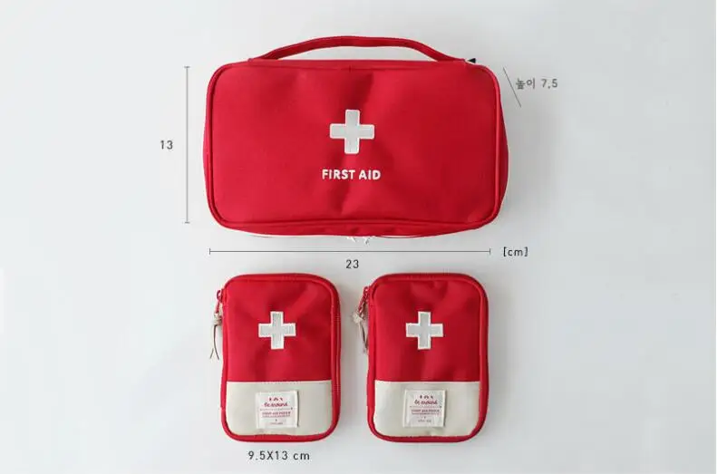 Portable Camping First Aid Kit Emergency Medical Bag Waterproof Car kits bag Outdoor Travel Survival kit Empty bag Househld
Portable Camping First Aid Kit Emergency Medical Bag Waterproof Car kits bag Outdoor Travel Survival kit Empty bag Househld