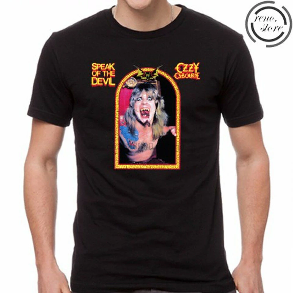 Ozzy Osbourne Speak of The Devil Men Black T-Shirt Size S M L XL 2XL 3XL
Ozzy Osbourne Speak of The Devil Men Black T-Shirt Size S M L XL 2XL 3XL