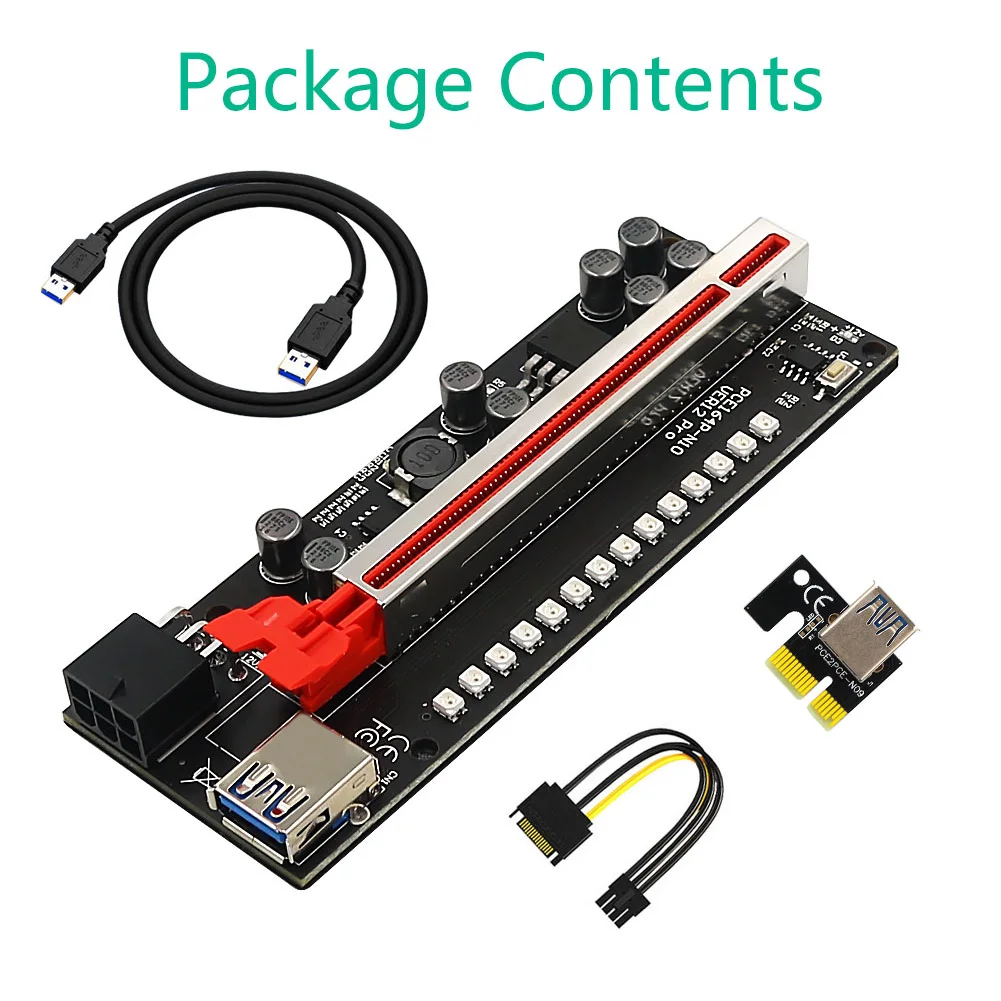 Обновление Riser 012 PRO светильник индикатор PCIE Райзер для видеокарты графическая плата расширения адаптер PCI-E 16X Райзер-адаптер новый
Обновление Riser 012 PRO светильник индикатор PCIE Райзер для видеокарты графическая плата расширения адаптер PCI-E 16X Райзер-адаптер новый