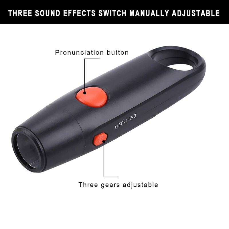 Practical Electronic Electric Whistle Referee Tones Outdoor Survival Football Basketball Game Cheerleading Whistle
Practical Electronic Electric Whistle Referee Tones Outdoor Survival Football Basketball Game Cheerleading Whistle