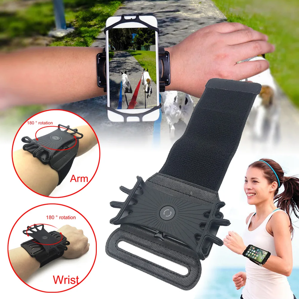 Universal Cell Phone Holder Wristband Fit For IPhone X XS XR MAX 7 8 Plus 180 Rotatable Running Sport Wrist Arm Band Protection
Universal Cell Phone Holder Wristband Fit For IPhone X XS XR MAX 7 8 Plus 180 Rotatable Running Sport Wrist Arm Band Protection
