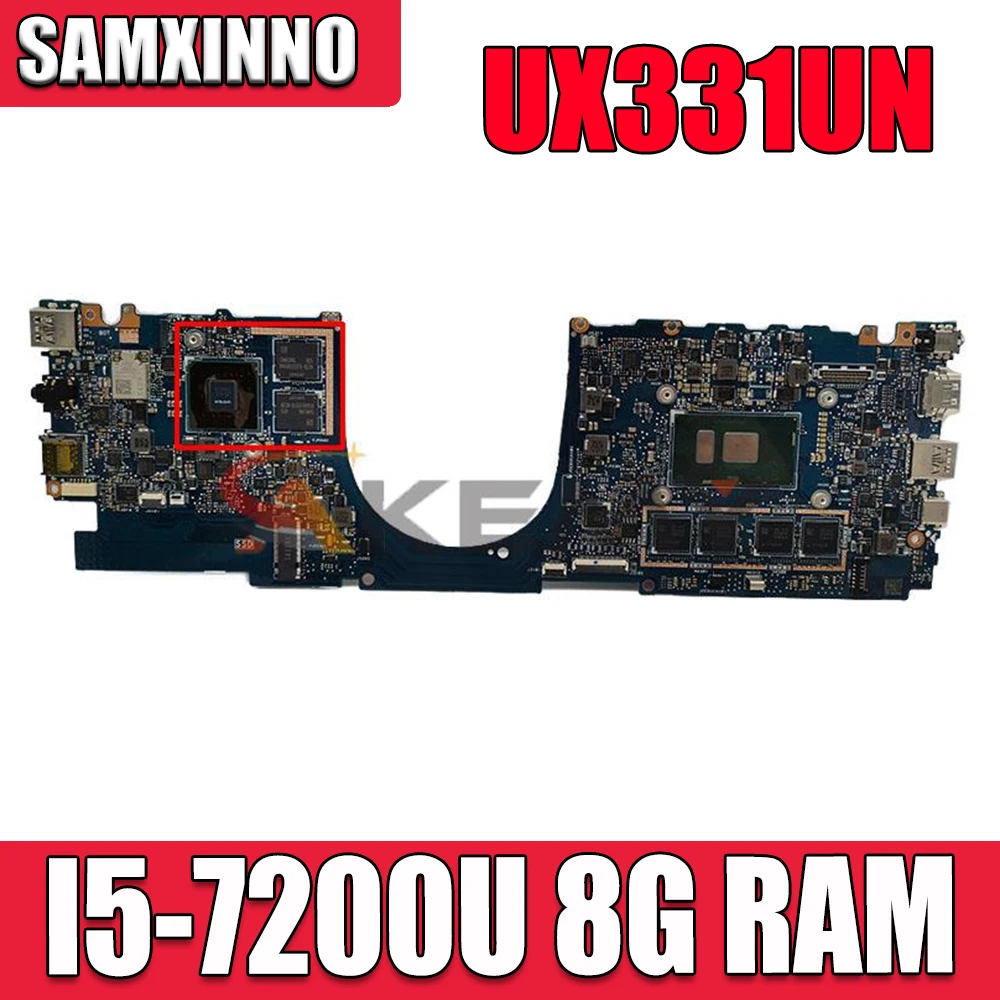 Akemy UX331UN Laotop Материнская плата ASUS ZenBook 13 UX331UN UX331UB UX331U U3300U U3100U материнская плата W/ I5-7200U 8G RAM V2G-GPU
Akemy UX331UN Laotop Материнская плата ASUS ZenBook 13 UX331UN UX331UB UX331U U3300U U3100U материнская плата W/ I5-7200U 8G RAM V2G-GPU