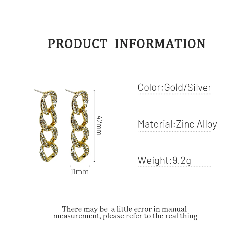 Monlansher Geometric Micro-Pave Zircon Drop Earrings Metal Chain Hanging Earrings for Women Vintage luxury Earrings Jewelry 2021
Monlansher Geometric Micro-Pave Zircon Drop Earrings Metal Chain Hanging Earrings for Women Vintage luxury Earrings Jewelry 2021
