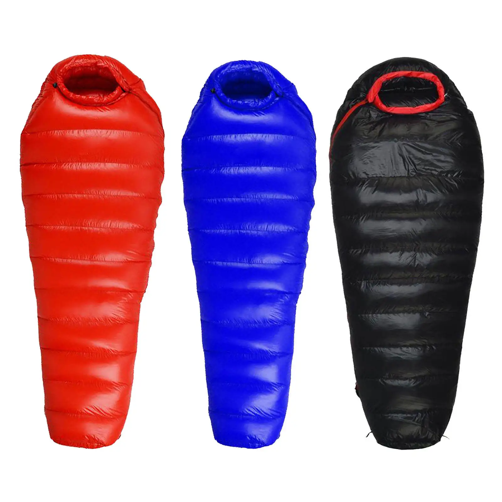 Lightweight Outdoors Mummy Down Sleeping Bag Camping Hiking Backpacking Waterproof Thermal Sleep Bag with Compression Sack
Lightweight Outdoors Mummy Down Sleeping Bag Camping Hiking Backpacking Waterproof Thermal Sleep Bag with Compression Sack