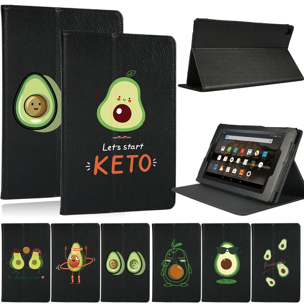 Printing Avocado Black PU Leather Tablet Stand Shell Case Cover For Fire 7(5/7/9th)/HD 8 (6/7/8th)/HD10(5/7/9th)+pen
Printing Avocado Black PU Leather Tablet Stand Shell Case Cover For Fire 7(5/7/9th)/HD 8 (6/7/8th)/HD10(5/7/9th)+pen
